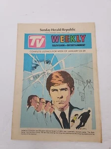 Vintage TV Weekly Jan 23, 1972 | The Sixth Sense | Yakima Herald Republic | WA - Picture 1 of 3