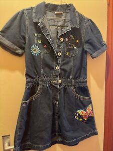 Denim Dress For Girls By Matthew Williams The Butterfly 🦋