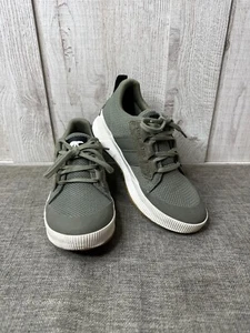 Sorel Womens Sneakers Size 6.5 US Olive Green Out n About WP Casual Shoes - Picture 1 of 7