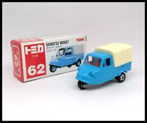 Camión enano Tomica 62 Daihatsu 1/50 coche diecast Tomy nuevo hecho en japón - Imagen 1 de 8