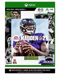**BRANDNEU - VERSIEGELT** Madden NFL 21 - Xbox One, Xbox Series X - Bild 1 von 9