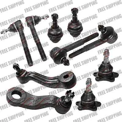 New Front Steering Rebuilt Kit Tie Rod End Pitman Idler For 4WD Truck Chevy GMC - Image 1 of 4
