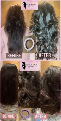 My Hair Halo Heatless Curling Band for Adults and Kids