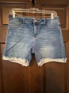 Girl's Hippie girl Jean shorts sz 18 - Picture 1 of 3