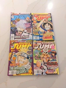 Shonen Jump Magazine Lot 2007 Volume 5 Issue 1-4 Manga-No Cards Or Posters  - Bild 1 von 18