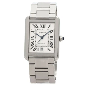 CARTIER Tank Solo XL Date Watches W5200028 Stainless Steel/Stainless Steel mens - Picture 1 of 24