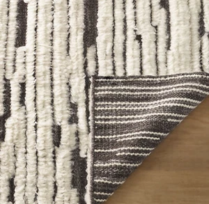 Designer patio 9x12 Vintage Area Modern Handknotted Rug, Bohemian Bedroom Custom - Picture 1 of 8