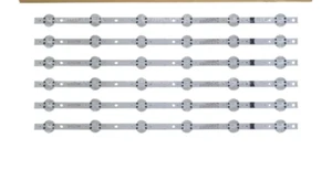 (UP78) KIT BARRE LED TV LG 50" 50UP80_LGD_PTN0.5 ORIGINALI 6 BAR. 50UP78006LB - Foto 1 di 2