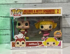 Funko Pop Ad Icons 2 Pack Jollibee Hetty Spaghetti Vinyl Figure First to Market - Foto 1 di 7