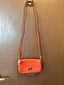 Coach Cardinal ReMini Ruby Leather Crossbody NWT F34604 - Picture 1 of 13