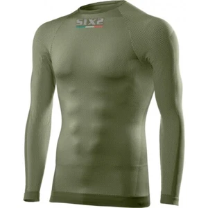 MAGLIA GIROCOLLO MANICHE LUNGHE TECNICA TERMICA SIX2 TS2 ARMY GREEN TG 3XL/4XL - Foto 1 di 4