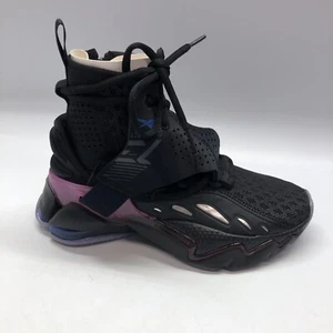Reebok DMX Elusion 001 FT Hi Sportschuhe schwarz lila EF3612 Größe 4 - Bild 1 von 8