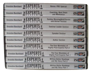 Brendon Burchard Presents Experts Academy Millionaire Training 10 CDs Set - Picture 1 of 4
