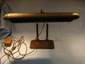 VINTAGE RADIONIC TRANS CO DESK TABLE LAMP DRAFTING ADJUSTABLE - Picture 1 of 12