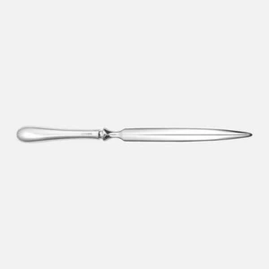 CARRS - Cuchillo de papel con mango inglés antiguo de plata de ley - 21 cm (85") de largo - Imagen 1 de 2