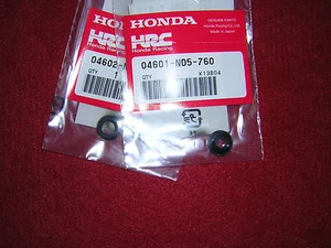 Honda RS125 1990-2004 Rear Master Cylinder Seal Set, Genuine Honda. New (bin14f - Picture 1 of 1