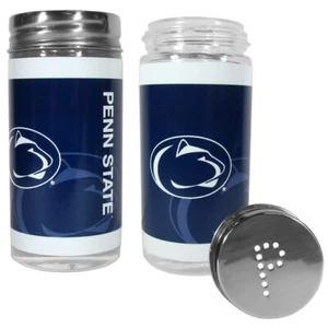 NCAA Penn State Nittany Lions Glass Salt and Pepper Shakers Kitchen Tailgater - Picture 1 of 1