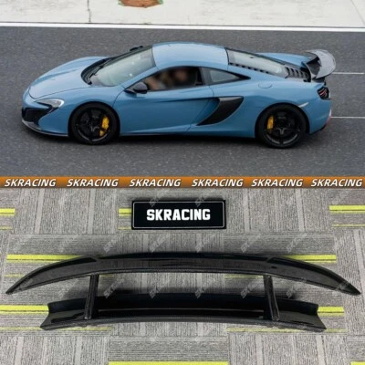 APTO PARA MCLAREN MP4-12C 650S NUEVO ALERÓN TRASERO FIBRA CARBONO REAL ALERÓN Foto 1 de 4