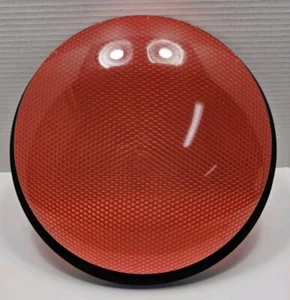 12" Red Plastic Traffic Light Lens With Rubber Gasket Stoplight  - Bild 1 von 6