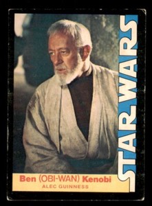 1977 Wonder Bread Star Wars #2 Obi-Wan Kenobi VG