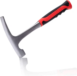 13Inch Rock Pick Hammer, Brick Hammer, All Steel Geologist'S Hammer Used for Min - Picture 1 of 12