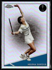 2021 Topps Chrome Tennis Refractor Helena Sukova #65