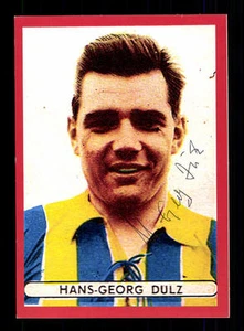 Hans Georg Dulz Autogrammkarte Eintracht Braunschweig Spieler 60er Jahre Origina - Picture 1 of 2