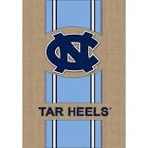 NCAA Team Sports Everyday Evergreen BURLAP Garden Flag 12.5" x 18" - Picture 1 of 13