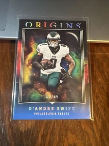 D'andre Swift 2023 PANINI ORIGINS Blue Parallel #69 Eagles Bears /99 - Picture 1 of 7