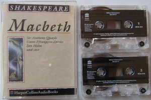 SHAKESPEARE MACBETH (Coffret 2 K7 AUDIO) ANTHONY QUAYLE / GWEN FFRANGCON DAVIES - Picture 1 of 2