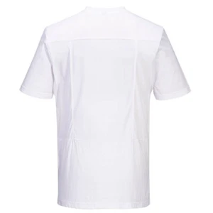 T-shirt chef in rete cotone Portwest Air taglia da S a XXXL colore bianco - Foto 1 di 3