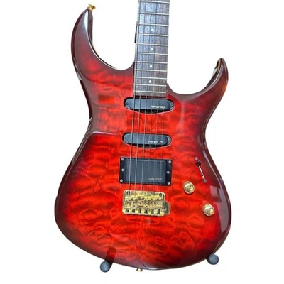 Guitarra Eléctrica FERNANDES FGZ-400 Acolchada Rojo Arce Foto 1 de 4