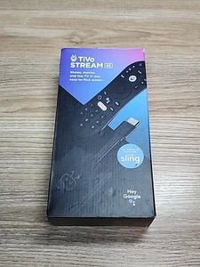 TiVo Stream 4K Every Streaming App and Live TV One Screen 4K UHD Netflix Hulu 4 - Picture 1 of 9