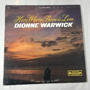 Dionne Warwick – Here Where There Is Love LP Scepter Records SPS-555 1966 VG/VG+ - Picture 1 of 4