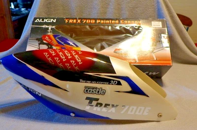 Toldo pintado Align Trex 700X/700E/700L HC7570T Foto 1 de 4