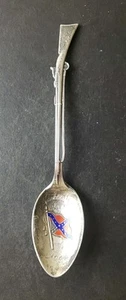 Cuchara mosquete confederada de plata esterlina 1904 Nashville, Tennessee - Imagen 1 de 4