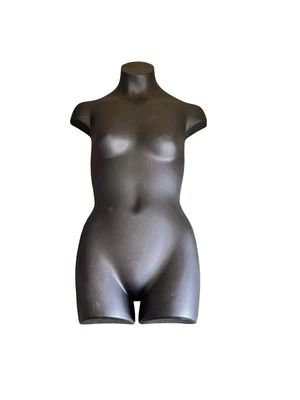 Ladies Regular Size Hanging Torso Form (Black) - Image 1 of 4