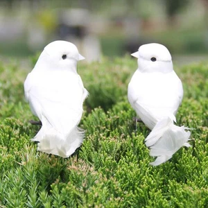 1PCS mini decorative toys artificial foam feather mini birds craft birds pro~R - Picture 1 of 11
