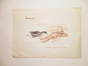 Vintage Georges Redon Cafe De Paris Menu Fouquets französische Ente - Bild 1 von 12