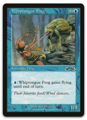 Whiptongue Frog #52 (NM) Exodus EXO Magic MTG - Image 1 of 2