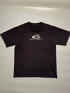 Vintage Rare Oakley Software Center Logo Black Y2K T-shirt Size L XL - Picture 1 of 8