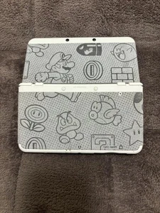 New Nintendo 3DS White Console w/ Mario Kisekae Plate NTSC-J RARE System Tested - Picture 1 of 12
