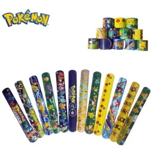 Pokemon Bracelet Wristband Party Decoration Boy Kids Birthday Toy Bag Fillers - Picture 1 of 4