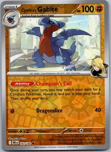 Holograma inverso Cynthia's Gabite SV10: Destined Rivals 103/182 | Mezcla y combinación - Imagen 1 de 2