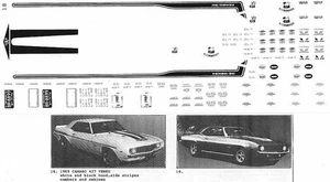 Fred Cady Decal #18 To Do The 1969 Camaro 427 Yenko - Picture 1 of 1