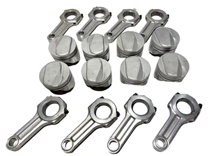 TRW L2349 060 4 1/4" Diameter Pistons Wrist Pins & Howard Rods New Old Stock - Bild 1 von 14