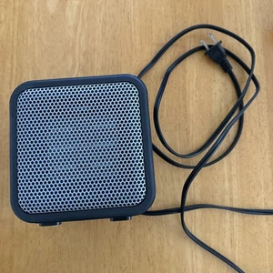 Amazon Basics Black Ceramic Space Heater, Mini Heater for Office Desk Or Home - Picture 1 of 4