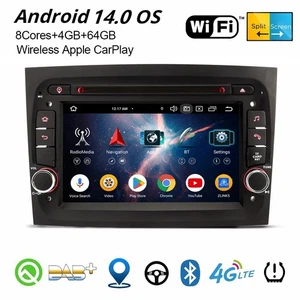 8-Kern 64GB Android 14 DAB+ Autoradio GPS Carplay CD CANbus FIAT Doblo 2015-2022 - Bild 1 von 24