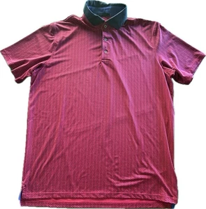 Greyson Golf Poloshirt Herren Large Geometric Stretch Performance - Bild 1 von 7
