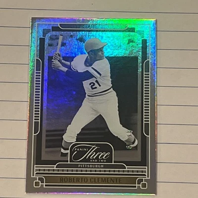 2025 Panini Three And Two Roberto Clemente Pittsburgh Pirates 6/49 Sweet Card! - Image 1 of 4